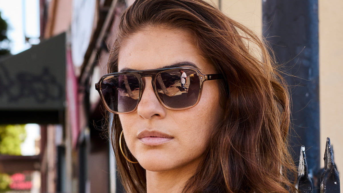 Women wearing Cortado Pacific Palisades Sunglasses