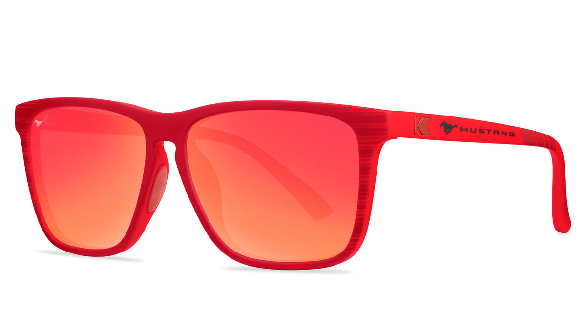 Ford Mustang Fast Lanes Sports Sunglasses by Knockaround, Threequarter