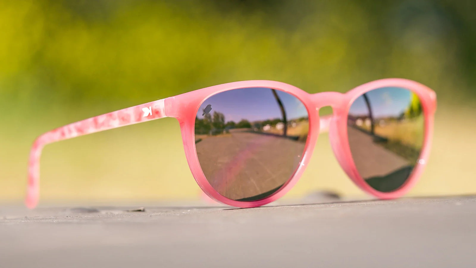 Strawberry Cake Pop Mai Tais Sunglasses, Flyover
