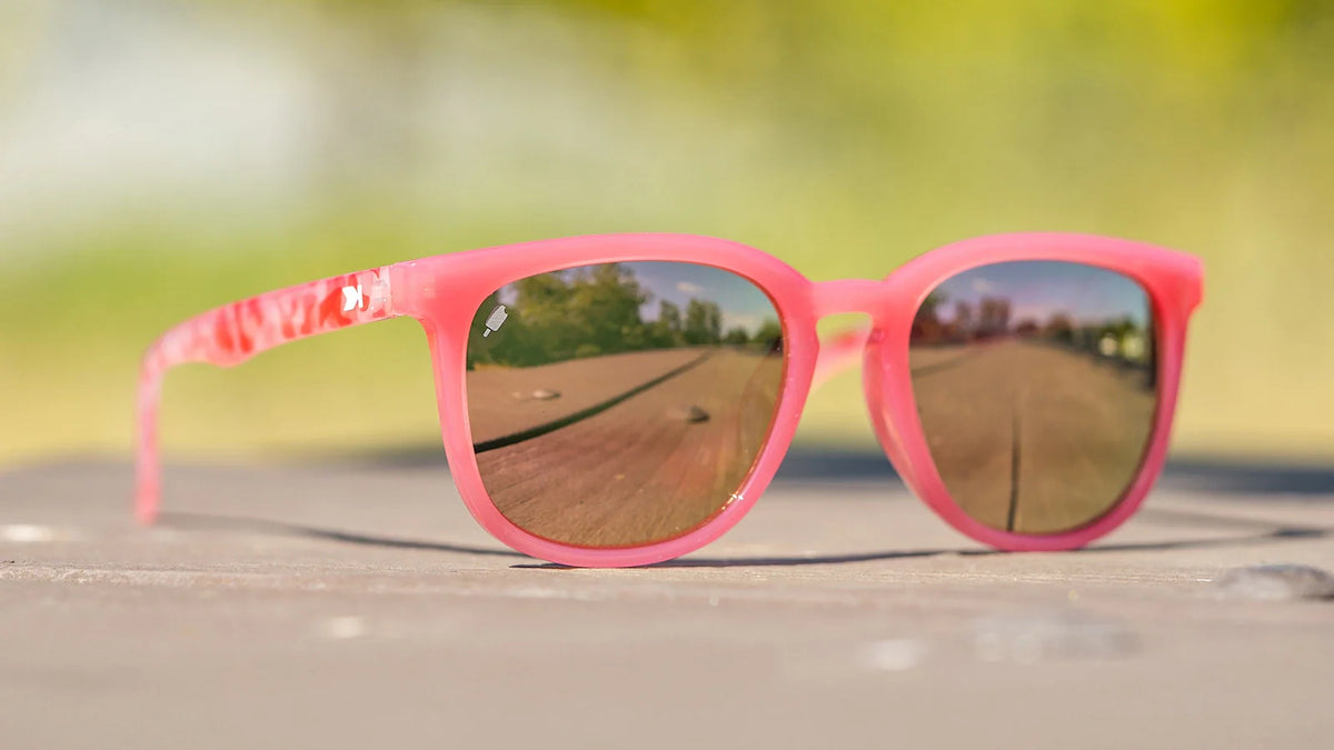 Lifestyle photo of Strawberry Cake Pop Paso Robles Sunglasses