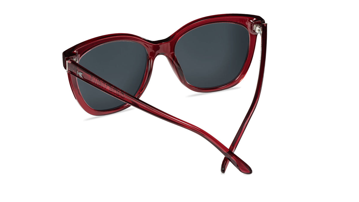 Black Cherry Deja Views Sunglasses, Back