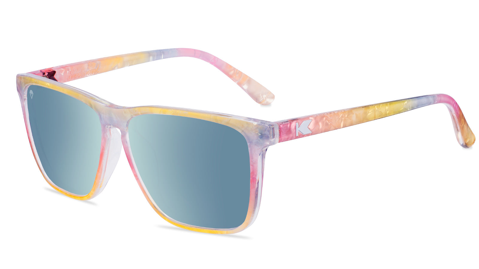 Rainbow Sno-Cone Fast Lanes Sunglasses, Flyover