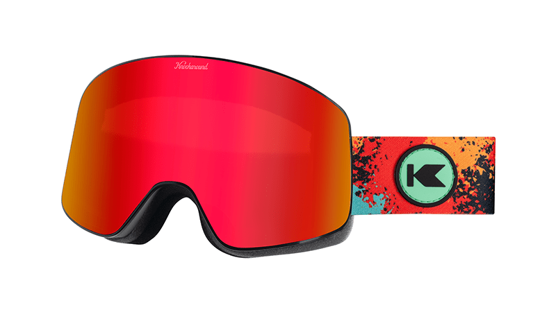 Knockaround Snow Goggles, Hot Tamale, Flyover