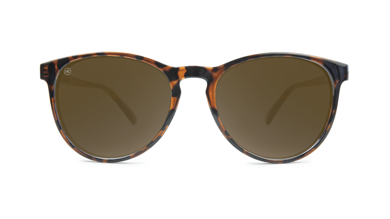 Mai Tais Sunglasses with Glossy Tortoise Shell and Brown Amber Lenses, Flyover