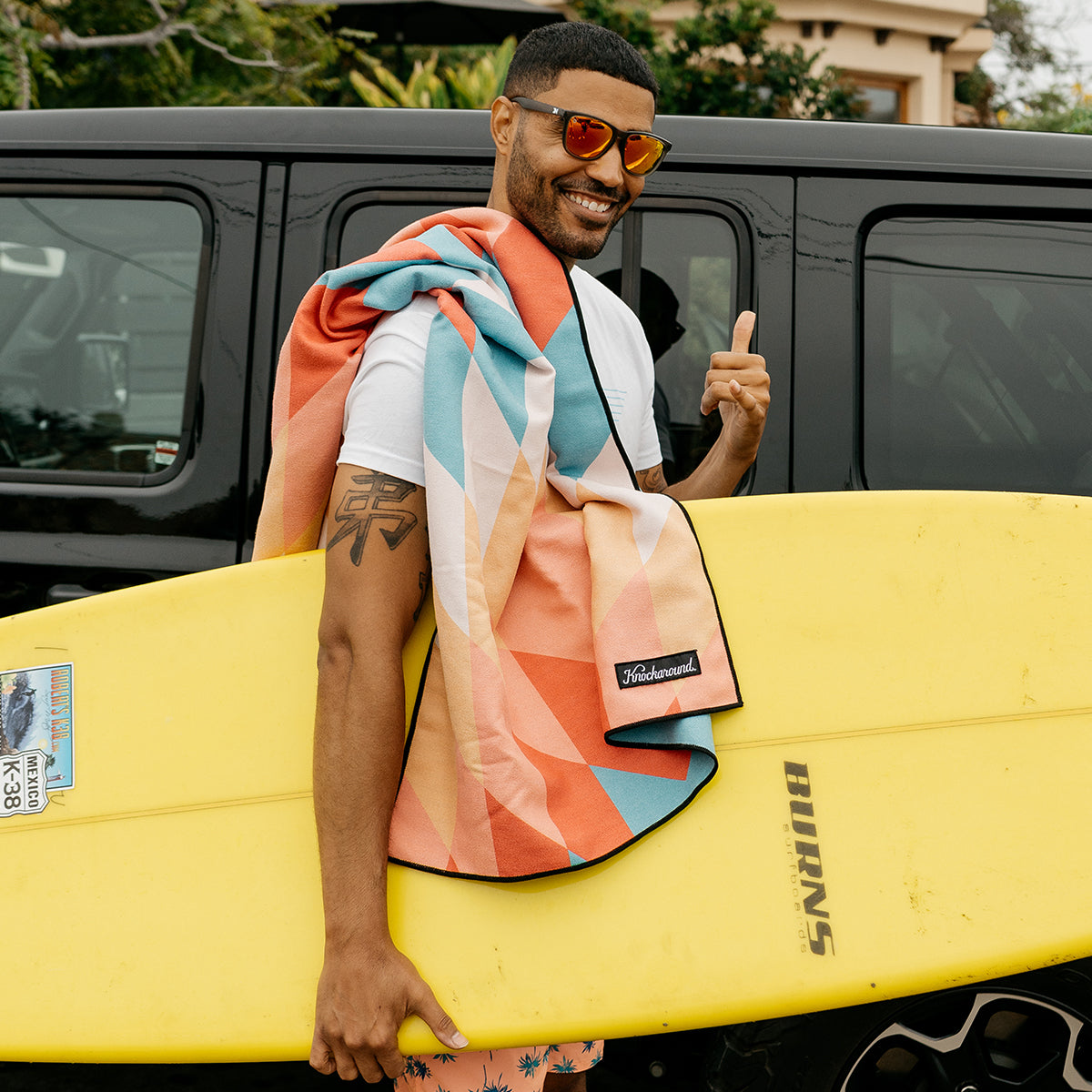 Knockaround Santa Fe Beach Towel, Model