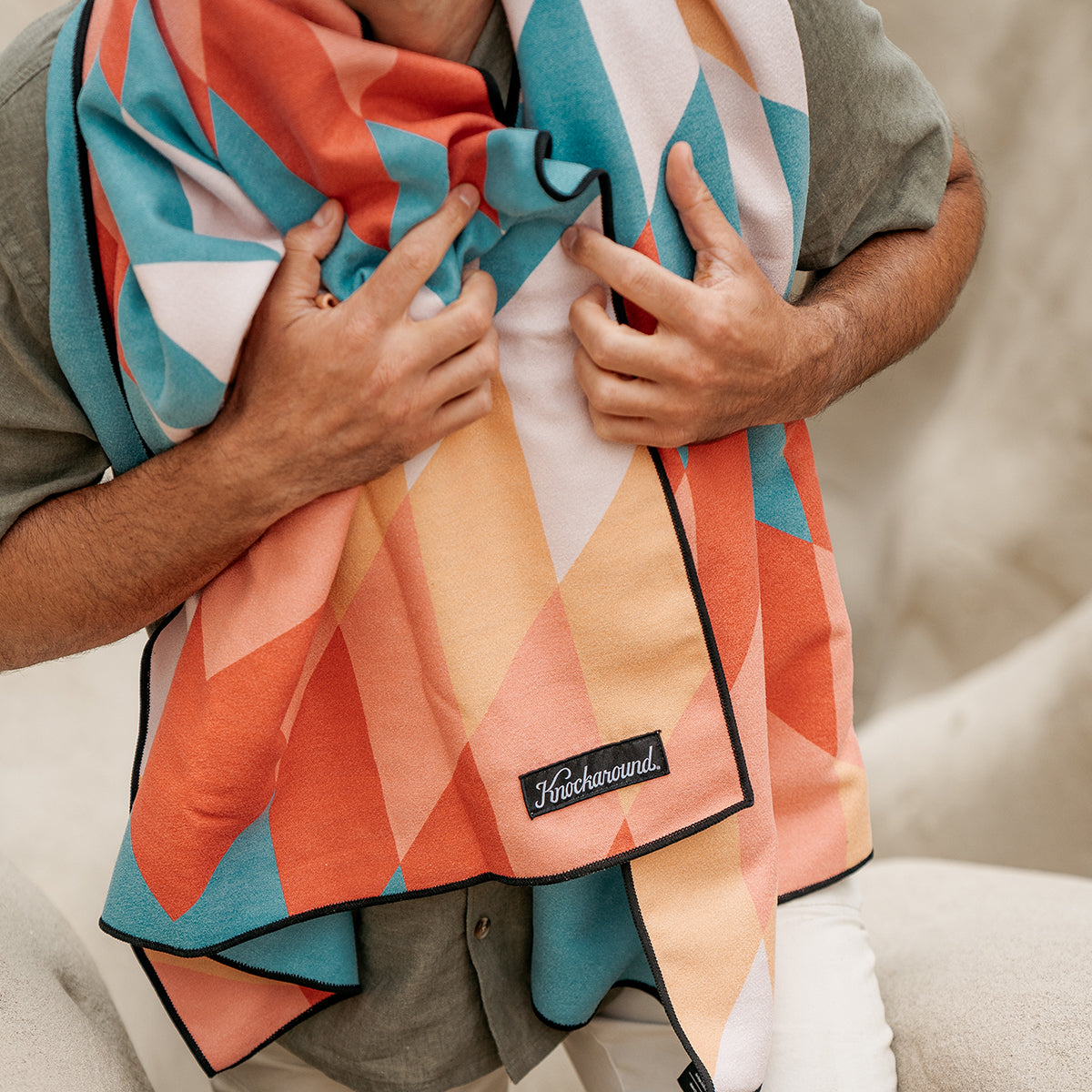 Knockaround Santa Fe Beach Towel, Model