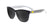 Kids Sunglasses with glossy Fronts and Checkerboard Arms with Polarized Black Smoke Lenses, Flyover