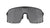 Sport Sunglasses with Frosted Grey Frames and Silver Smoke Lenses, Flyover
