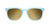 Sunglasses with Light Blue Frames and Polarized Gold Lenses, Flyover