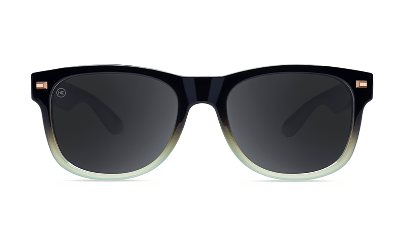 Sunlgasses with Black Mist Frames and Polarized Smoke Lenses, Flyover