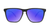 Sunglasses with Matte Black Frames and Polarized Blue Moonshine Lenses, Flyover