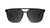 Sunglasses with Matte Black Frames and Polarized Black Smoke Lenses, Flyover