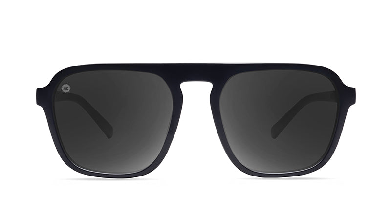 Sunglasses with Black Frames and Polarized Black Lenses, Flyover