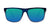 Sunglasses with Cubic Pattern Frames and Polarized Green Lenses, Flyover