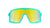 Kids Sport Sunglasses with Sky Blue Frames and Yellow Lenses, Flyover