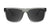 Sunglasses with Frosted Grey Frames and Polarized Black Smoke Lenses, Flyover