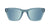 Sunglasses with Glossy Stormy Blue Frames and Polarized Sky Blue Lenses, Flyover