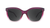 Sunglasses with Rose to White Fade Frames and Polarized Smoke Lenses, Flyover